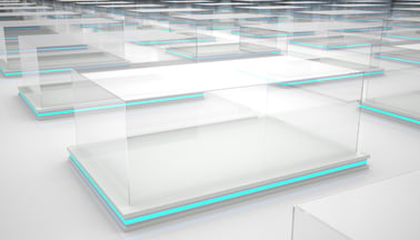 Frameless Glass Displays