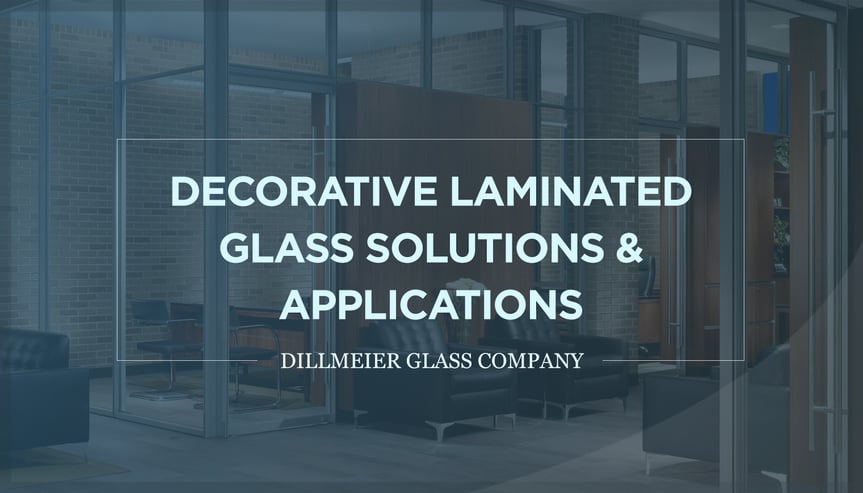 Text Graphic with ghosted glass office walls image titled - Decorative Laminated Glass Solutions & Applications 
