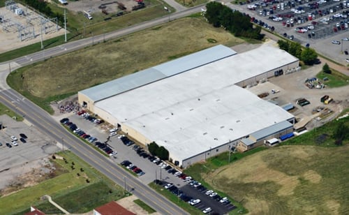 Birds eye view of the Dillmeier Facility