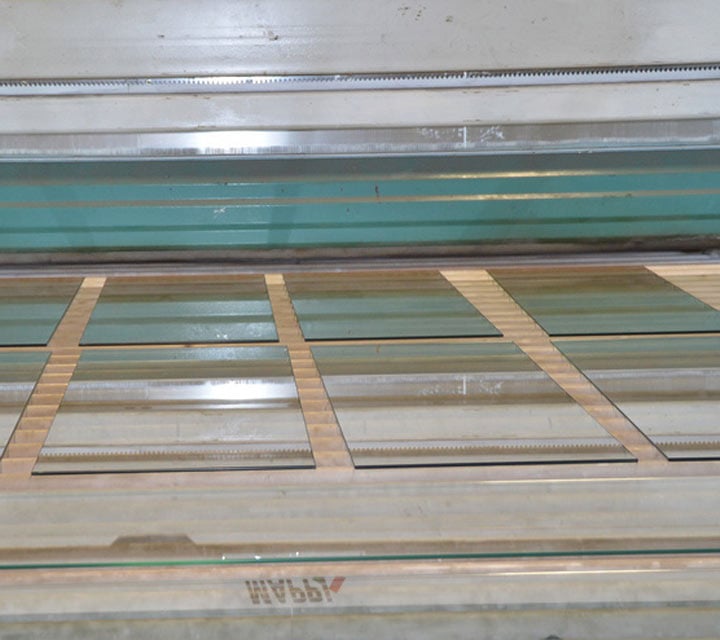 Glass Tempering warehouse shot