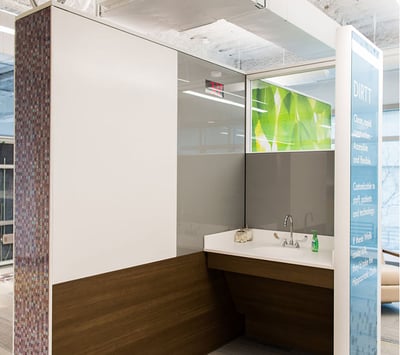 Modular Glass Office Wall