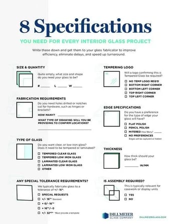 Preview the Necessities for Glass Projects Document