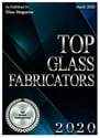 Plaque for Top Glass Fabricators 2020