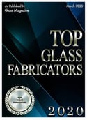 Plaque for Top Glass Fabricators 2020