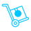 Hand Truck Icon