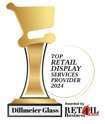 Retail Business - Top Retail Display Services Provider 2024 award for Dillmeier Glass