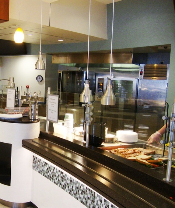 Sneeze Guard in Classic Cuisine restaurant