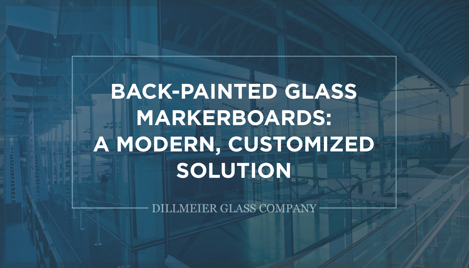 Social Graphic titled - Back-Painted Glass Markerboards - A-Modern, Customized Solution