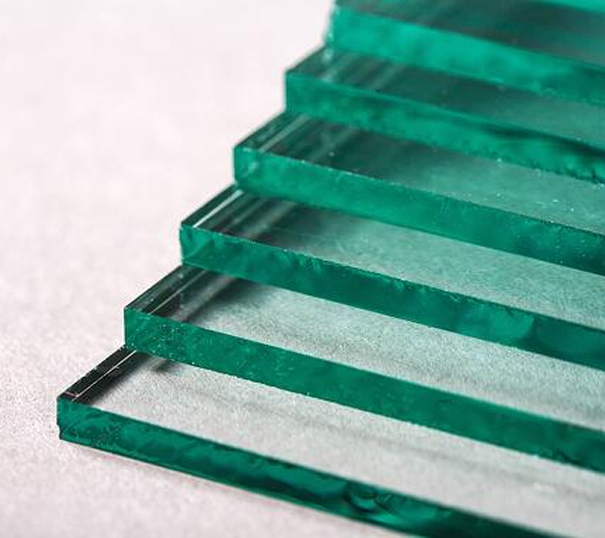 Close up of tempered glass Close up of tempered glass